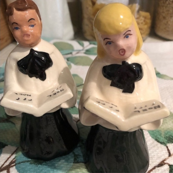 Vintage Hand Made Christmas Choir Boy & Girl - Picture 2 of 7